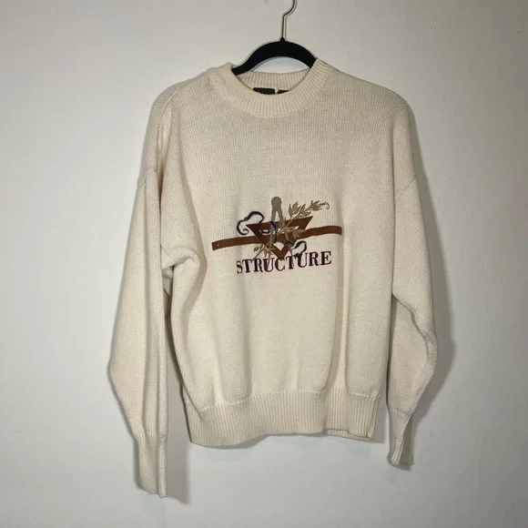 COPY - 80s VTG Crewneck Sweater - Picture 4 of 9